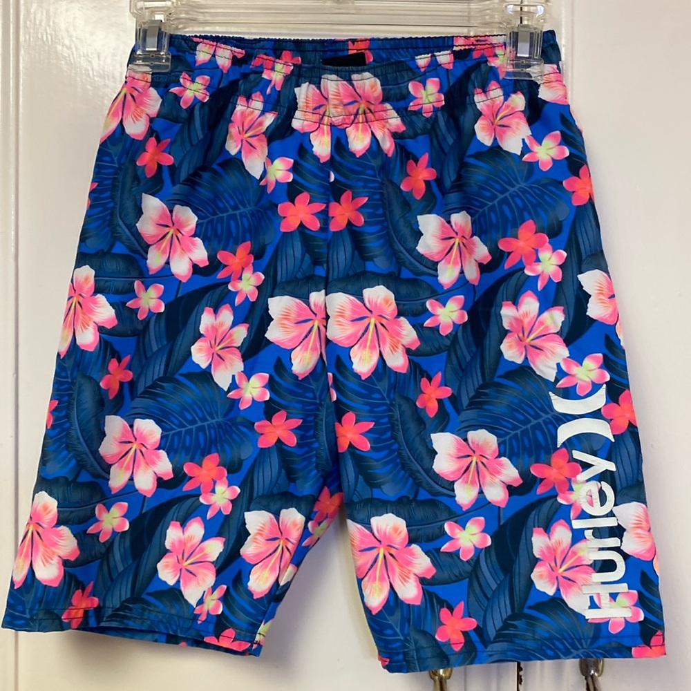 Boys M Hurley swim trunks